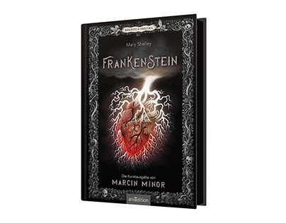 Book illustrations for Frankenstein (2023)