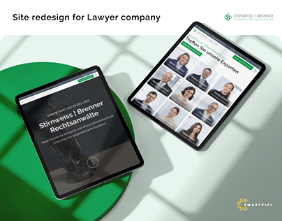 Site for Lawyers company (Re-Design)