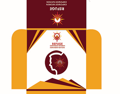 CD cover -Package design-NGO Refuge
