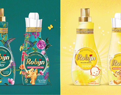 Rebranding Dutch detergent brand Robijn