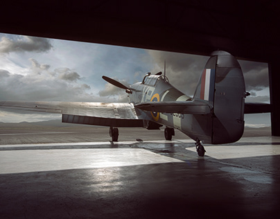Hawker Hurricane G-HHII WWII Fighter - 1942.