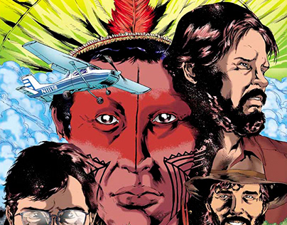 Colorização de quadrinhos - Projeto Xingu