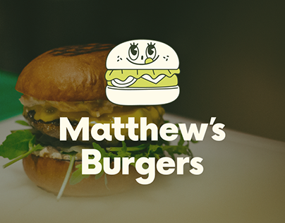 Matthew's Burgers - Burger Brand Identity