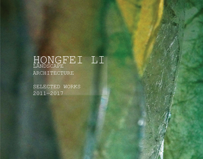 Hongfei Li-MLA, Landscape architecture