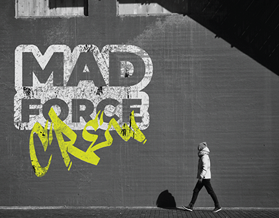 Logo & Corporate Identity for the MAD FORCE CREW