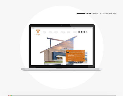 TETER - Website Redesign Concept