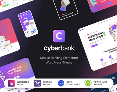 Cyberbank – Business and Finance WordPress Theme
