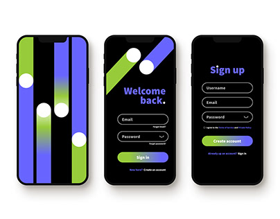 100 Days of UI: #001 Sign Up