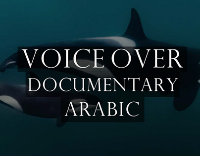 Voice over project for a documentary in Arabic