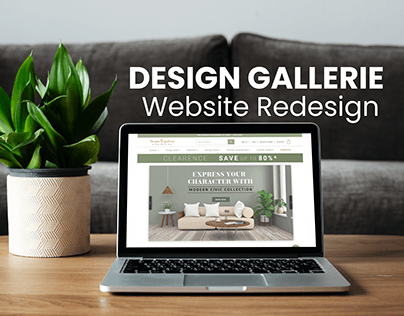 Design Gallerie Website Redesign