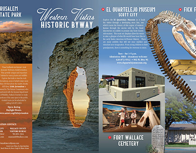 Western Vistas Historic Byways Brochure & Map