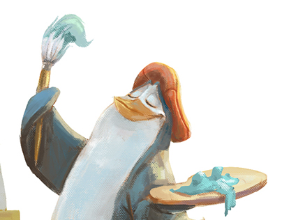Pinguin Master Painter