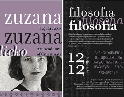 Zuzana Licko Posters