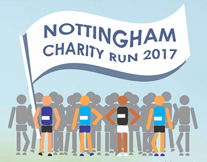 Nottingham Charity Run 2017 Print Designs