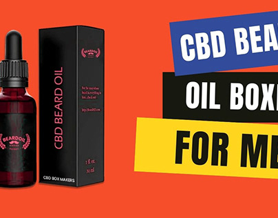 Custom CBD Beard Oil Boxes for Men