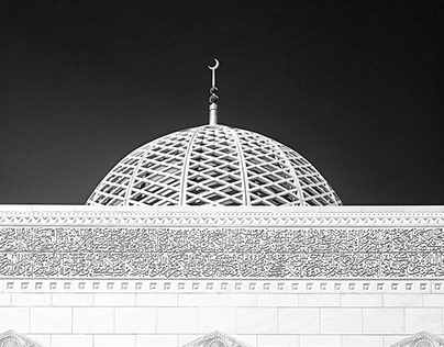 Muscat Grand Mosque BW Series