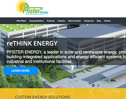 Pfister Energy Website