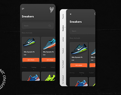 App Design UI Sport