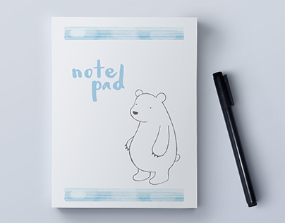 Animal Notepad Design
