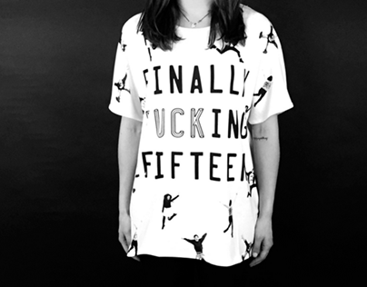Finally Fucking Fifteen · T-shirt OFFF 2014 / Coolshit (COPY)