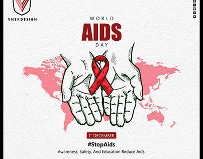 #worldaidsday #hiv #aids #vikashparmar #VNSKDESIGN