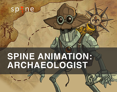 Spine Animation: Archaeologist