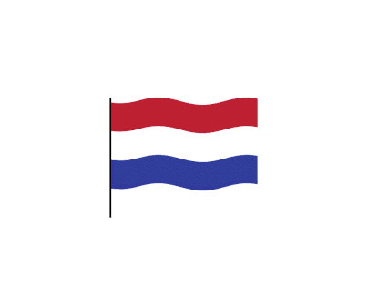 Paraguay flag Lottie JSON animation