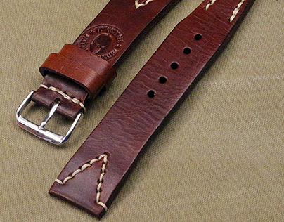 Handmade watch strap. 20mm.