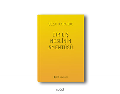 Sezai Karakoç Diriliş Neslinin Amentüsü Kitap Kapağı