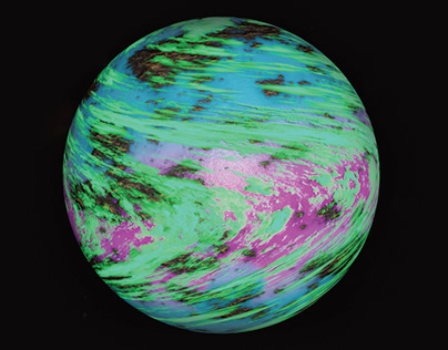 Planet Icarro A liquid Methane planet