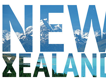 New Zealand Travel Study Postcard