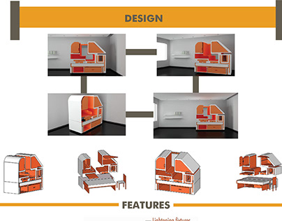Sakoonat - Compact Room Multi-functional Furniture.