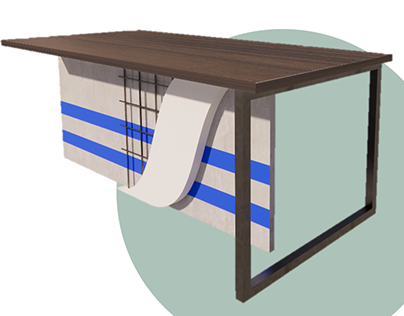 Unit Head Table, Furniture Design