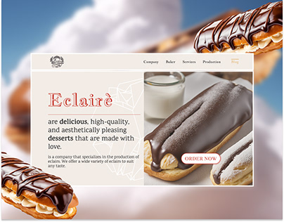 website of the company that produces Eclairs