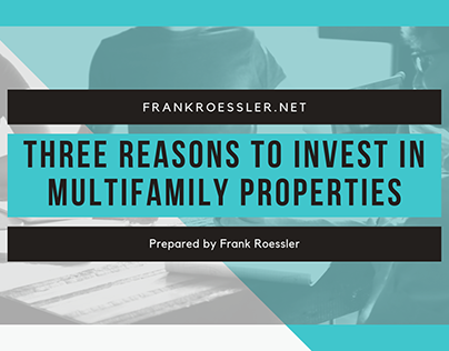 Three Reasons to Invest in MultiFamily Properties