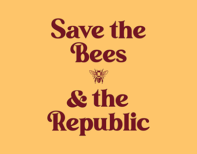 TPUSA | Save the Bees & the Republic Tee