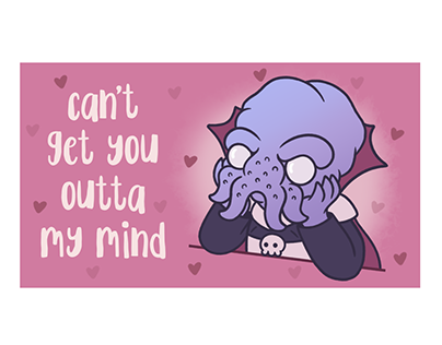 Mindflayer-Valentine's Day Card