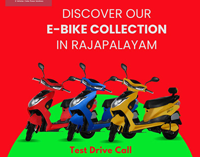MultiBrand Electric Scooter Showroom in Rajapalayam