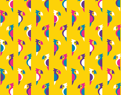 flock of parrots