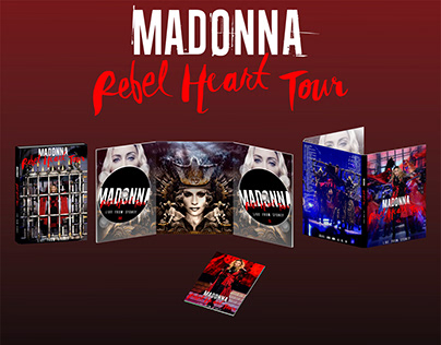 Madonna Rebel Heart Tour - DVD+CD Digipack Project