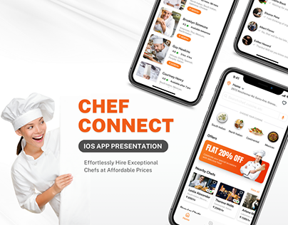Project thumbnail - Chef Connect - IOS presentation