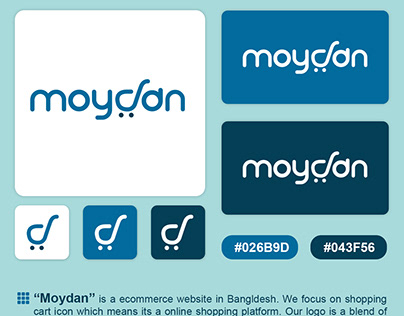 Moydan eCommerce Logo Design
