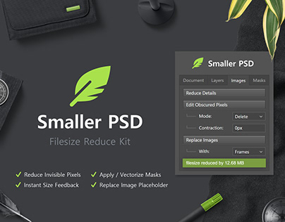 Smaller PSD - Filesize Reduce Kit