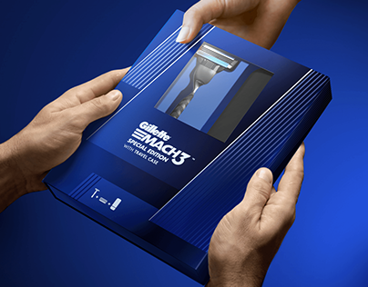 Gillette Mach3 Gifting Pack Design