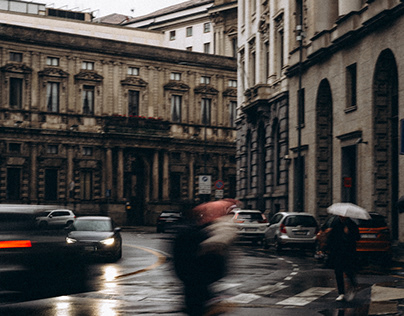 Milan under the rain.Part II