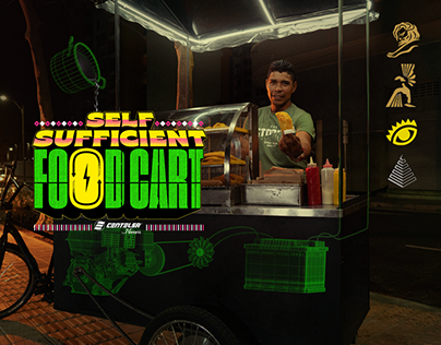 Self Sufficient Food Cart