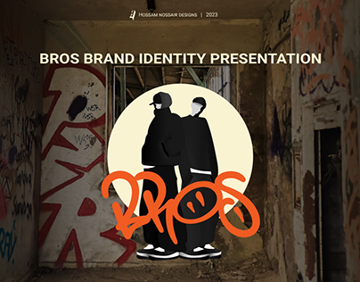 Project thumbnail - Bros streetwear brand identity