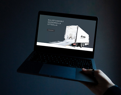 A fully customized website with polar bear design