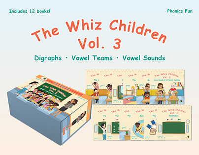 Phonics Fun books - The Whiz Children Vol.3