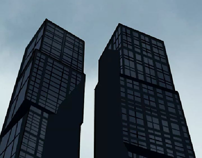 Dark Skyscrapers illustration